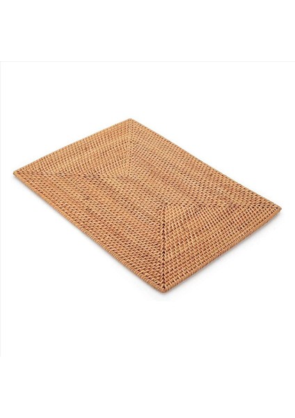 2x Masa Paspasları Kaymaz Rattan Placemats Yemek Masası Isıya Dayanıklı Dokuma Placemats Isıya Dayanıklı Paspaslar Yemek Masası Için (Yurt Dışından) fırsatları