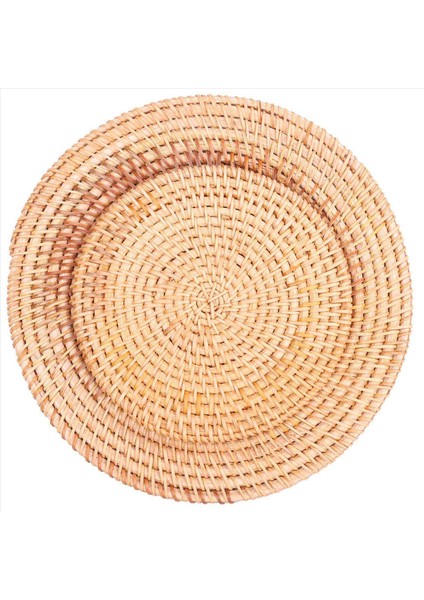 8 Paket El Dokumalı Rattan Coasters Sıcak Bulaşık Plakaları Için Masa Dokuma Trivet Masa Için Pot Tutucu Isıya Dayanıklı Paspaslar (Yurt Dışından)