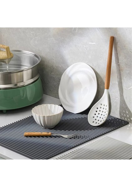 Tezgah Için Silikon Mutfak Paspasları- Sıcaklığa Dayanıklı Anti-Ölçeklendirme Kayma Önleyici Bardak Altlıkları ve Placemats (Yurt Dışından) indirimleri