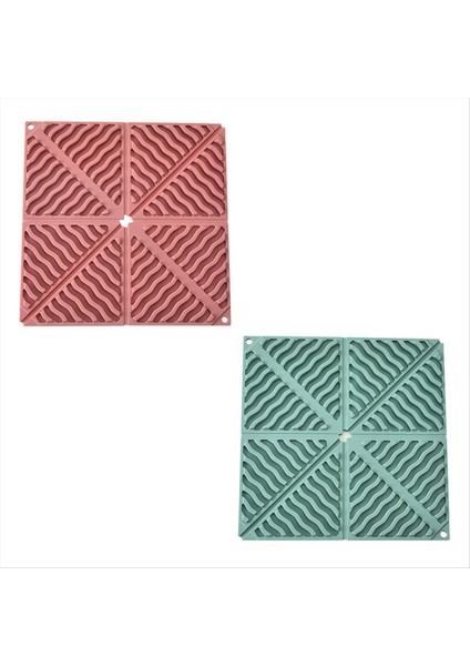 Katlanır Placemats Yalıtım Paspasları Sofra Sığınakları Taşınabilir Ev Depolama Placemats Mutfak Aletleri A (Yurt Dışından)
