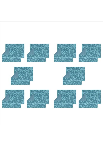 20 Paket Bulaşık Kurutma Paspas Emici Kurutma Mat Makinesi Yıkanabilir Yemek Kurutma Paspaslar Mutfak Tezgahı Büyük (Mavi Asma) (Yurt Dışından)