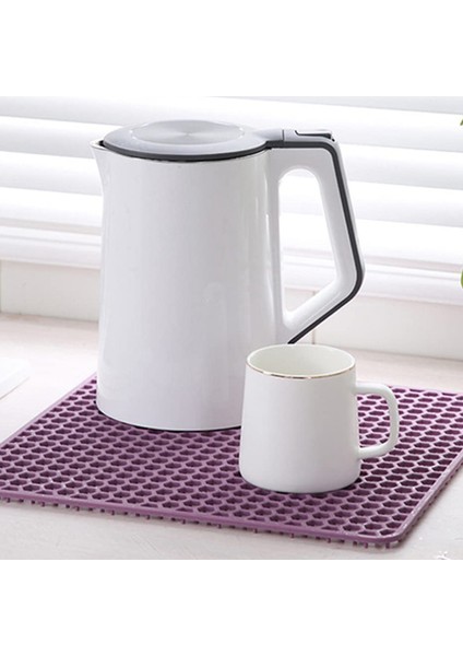 2x Silikon Lavabo Koruyucu Paspaslar Bulaşık Kurutma Mat Sayaç Koruyucusu Mutfak Alanları ve Yemekleri (Gri) (Yurt Dışından) indirimleri