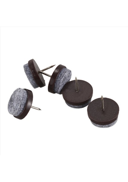 100PCS Sandalye Bacak Zemin Keçe Ped Skid Kayma Diy Tırnak Koruyucular 22MM (Yurt Dışından) fırsatları