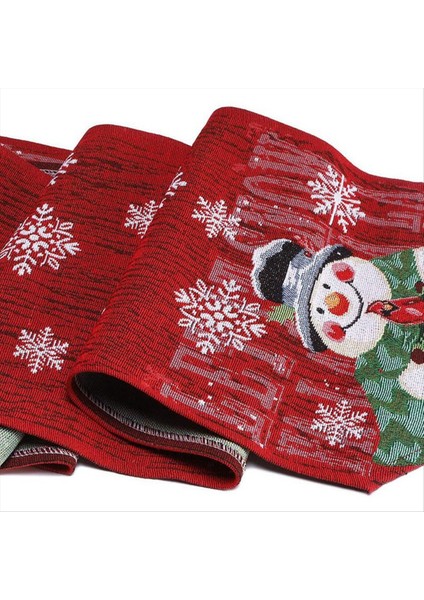 Noel Masa Koşucu Snowman-Winter Masa Mutfak Mutfak Yemekleri Için Runner Ev Partisi Masa Dekoru Için Noel Dekoru (Yurt Dışından) indirimleri