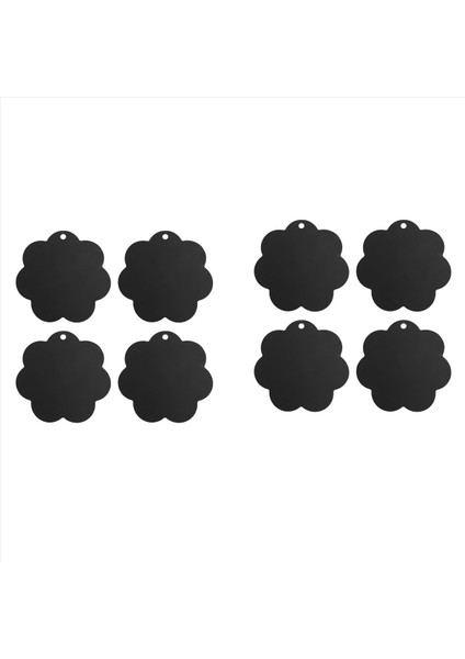 8 Pc Elektrik Indüksiyon Hob Koruyucu Mat 25CM Anti-Slip Mat Silikon Ocak Koruyucu Kapak Isı Yalıtımlı Mat (Yurt Dışından)