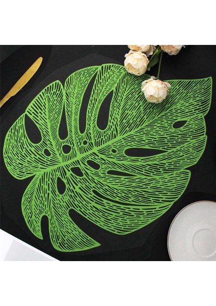 Tatil Partisi Düğün Aksanı Merkez Yemeği Masa Dekorasyonu Için Yemek Masa Paspasları Için Içi Boş Yaprak Yer Paspasları (Yurt Dışından) fiyatları