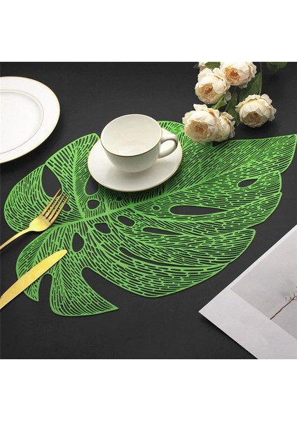 Tatil Partisi Düğün Aksanı Merkez Yemeği Masa Dekorasyonu Için Yemek Masa Paspasları Için Içi Boş Yaprak Yer Paspasları (Yurt Dışından) modelleri