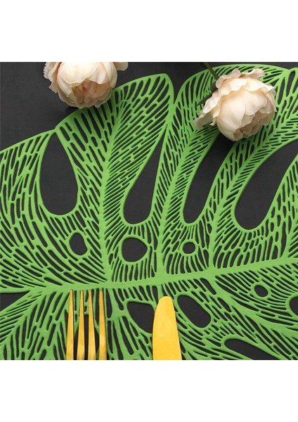 Tatil Partisi Düğün Aksanı Merkez Yemeği Masa Dekorasyonu Için Yemek Masa Paspasları Için Içi Boş Yaprak Yer Paspasları (Yurt Dışından) fırsatları