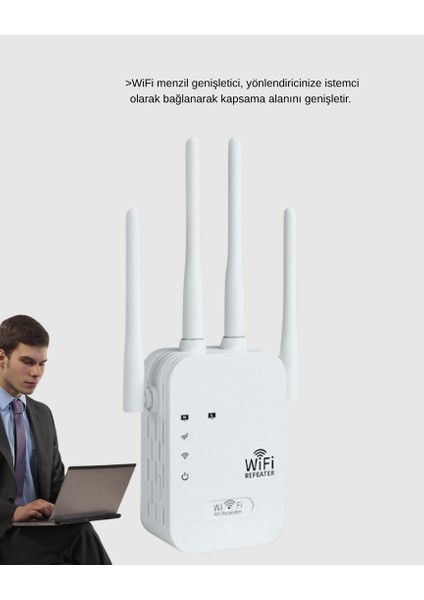 Yzlal 50 Cihaz Destekli 300MBPS Kablosuz Sinyal Güçlendirici RJ45 Kablolu Kullanım indirimleri