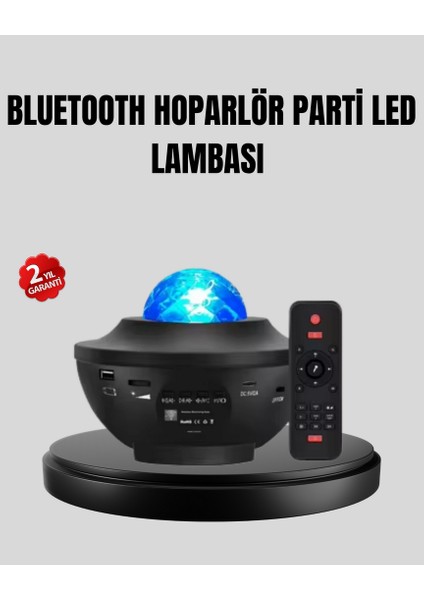 Yzlal Yıldızlı Projektör Galaxy Efektli Ayarlanabilir Renkli Atmosfer Lambası