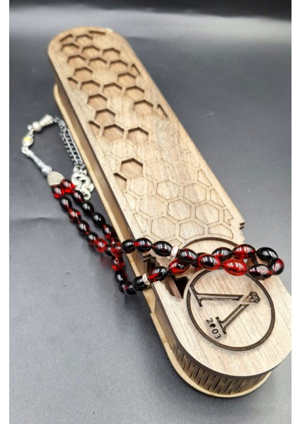 Siyah Kırmız Ateş Kehribar Tespih indirimleri