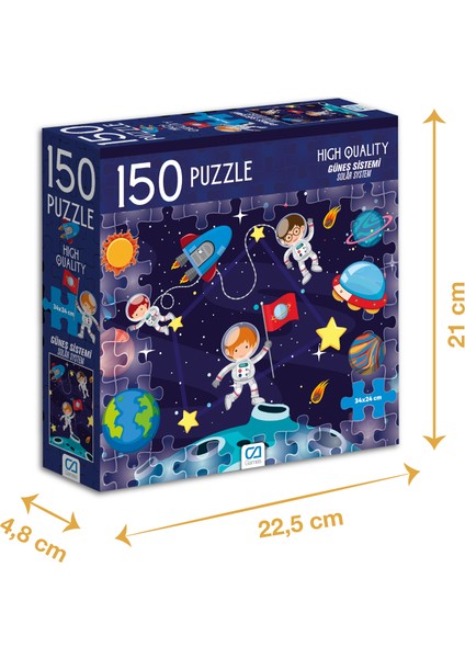 Uzay - 150 Parçalı Puzzle