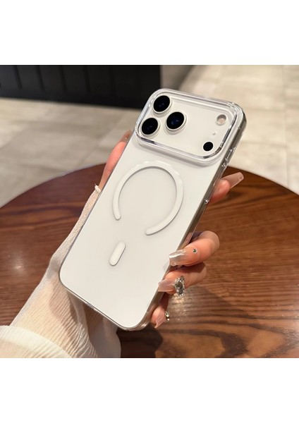 iPhone 17 Pro Max Uyumlu Sararmaz Şeffaf Magsafe Kılıf Kamera Koruma Çıkıntılı Sert Ince Pc Mika modelleri