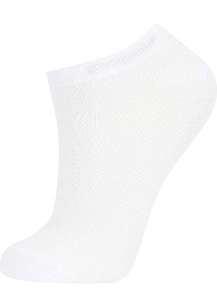 Kız Çocuk 5'li Pamuklu Patik Çorap