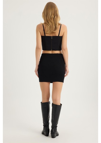 Önü Full Taşlı Etek indirimleri