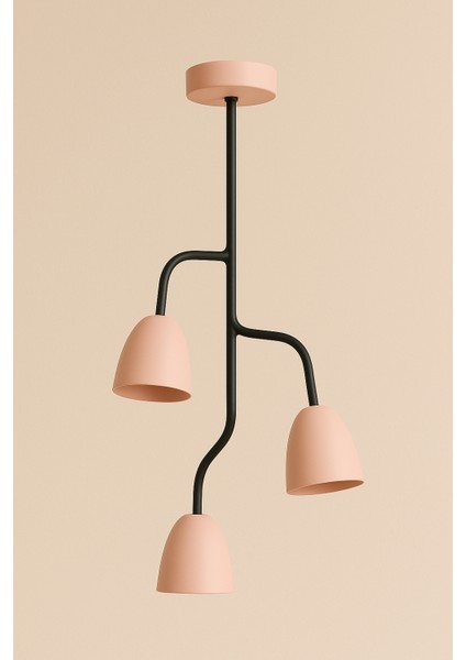 🌟 Nuda Lıght – Flow Trıo Sarkıt Lamba