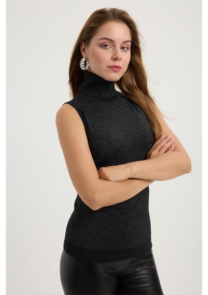 Simli Balıkçı Yaka Triko modelleri