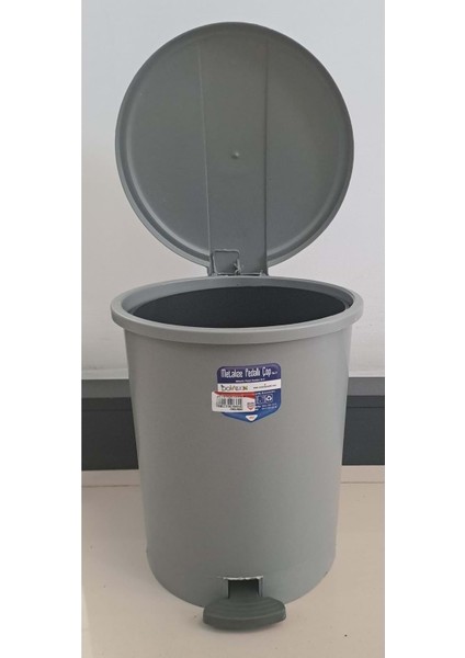 Erdem Pedallı Çöp Kovası 3 No 12 Lt Gri 013 fiyatları