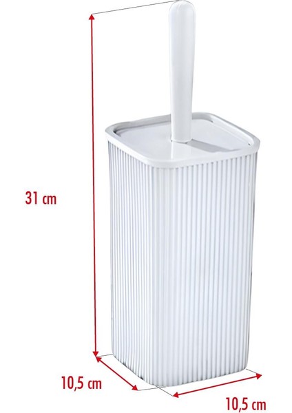 Wc Fırçası & Tuvalet Fırçası Beyaz 2 Parça modelleri