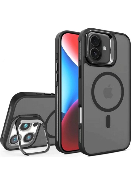 Joko Iphone 16 Flet Lens Magsafe Kapak - Siyah