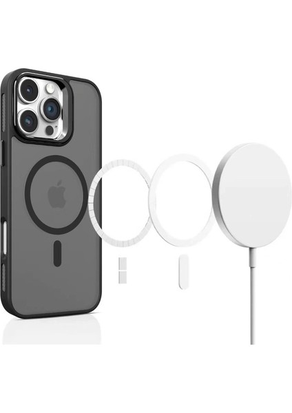Joko Iphone 16 Flet Lens Magsafe Kapak - Siyah indirimleri