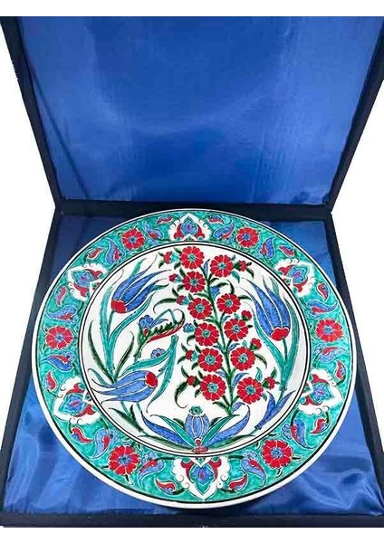 Lale Desenli Iznik Çini Tabak – Söz, Nişan ve Düğün Hediyesi modelleri