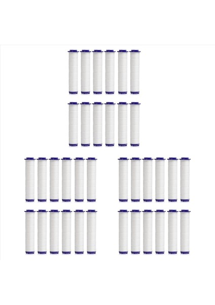 36PCS Turbo Fan Duş Başlığı Filtreleri-Pervane Tahrikli El Duş Başlığı Basınç-Duş Başlığı Için Kullanılan (Yurt Dışından)