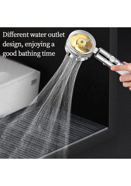 Süper Şarjlı Duş Kafa Duş Başlığı Basınçlı Duş Seti Süper Turbo Duş 3 Sprey Modları Mor (Yurt Dışından) fırsatları