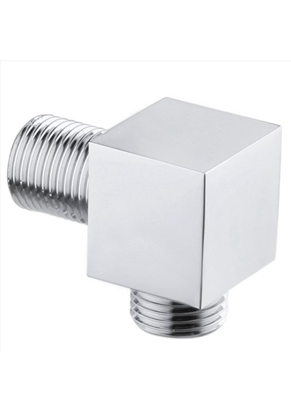 2x G1/2inç Duş Hortumu Konnektörü Banyo Pirinç Vücut Duvar Konektörü Duş Hortumu Için Kare Aksesuarlar (Yurt Dışından) modelleri