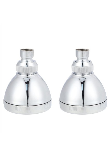 2x Banyo Duş Nozeti Üst Sprey Duş Nozul Duş Başlığı Küçük Asılı Baş Duvara Monte Krom Banyo Duş Başlığı (Yurt Dışından)