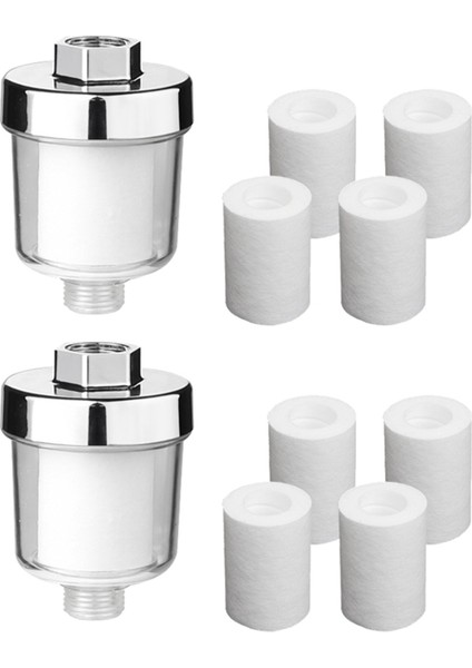 2x Arıtıcı Çıkış Evrensel Duş Filtresi Ev Mutfak Muslukları Arıtma Ev Banyo Aksesuarları (Yurt Dışından)