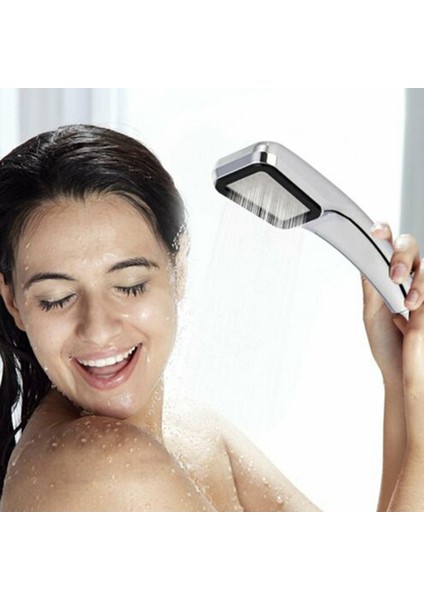 Duş Başlığı Su Tasarruf Banyosu Püskürtme Deliği Duş Seti Banyo Koltuğu Nozul Eki+Hortum+Duvar Montaj Raf Tutucu (Yurt Dışından) fırsatları