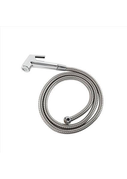 5x Tuvalet Bide Tap Seti El Duş Başlığı Su Püskürtücü Banyo Koltuk Nozul Eki+Hortum+Duvar Montaj Raf Tutucu (Yurt Dışından) fırsatları