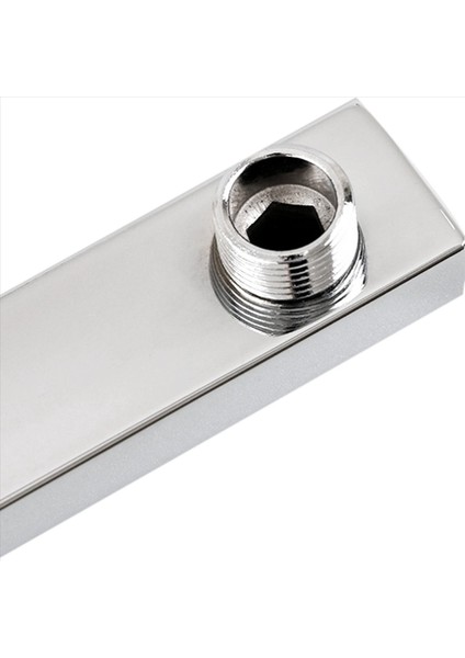 2 Adet 40 cm Kare Duş Kolu Uzatma Kol Duvarı Duş Duş Çubuğu Yağışlı Yağış Duş Başlığı Kolu Krom (Yurt Dışından) modelleri