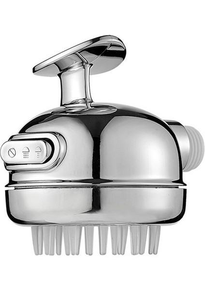 Süper Şarjlı Ayarlanabilir Şampuan Duş Başlığı Çok Fonksiyonlu Duş Lavabo Musluk Saptırıcı (Gümüş) (Yurt Dışından)