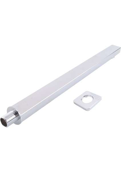 40 cm Kare Duş Kolu Uzatma Kolu Duvar Montajı Yağmur Için (Yurt Dışından)