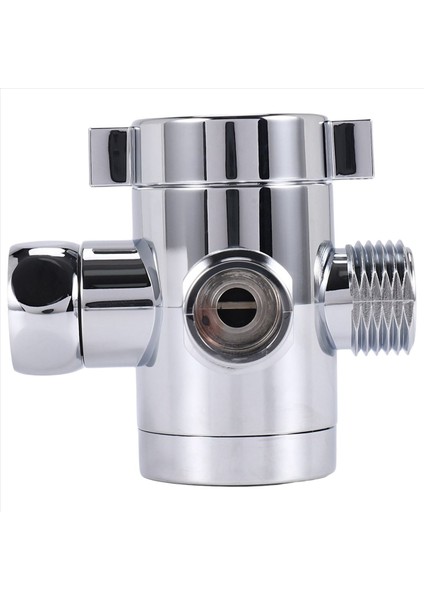 1/2 Inç 3 Yollu T-Adapter Tuvalet Bide Banyo Duş Başlığı Kolu Monte Diverter Valf (Yurt Dışından)