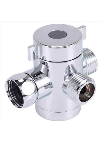 1/2 Inç 3 Yollu T-Adapter Tuvalet Bide Banyo Duş Başlığı Kolu Monte Diverter Valf (Yurt Dışından) fırsatları