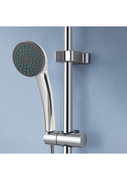Çok Fonksiyonlu Krom Abs Ekonomik Duş Başlığı (Yurt Dışından) modelleri
