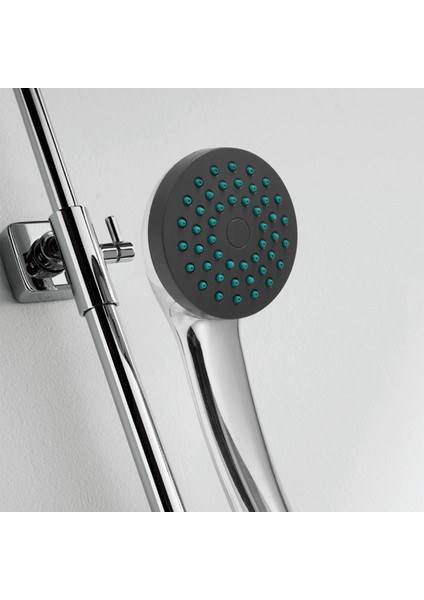 Çok Fonksiyonlu Krom Abs Ekonomik Duş Başlığı (Yurt Dışından) indirimleri