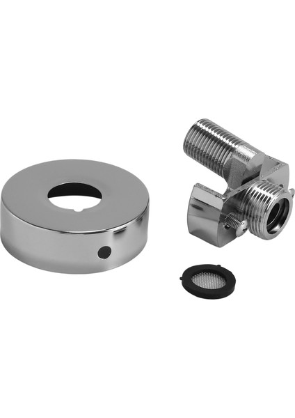 Emme Borusunun Açısının Ayarlanması Bakır Duş Başlığı Açılı Kavisli Ayak Eksantrik Vidalı Köşe Musluk Erişimcisi B (Yurt Dışından)