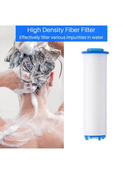 60PCS Sert Su Için Yedek Duş Filtresi - Klor ve Florürü Çıkarmak Için Çıkışlı Duş Su Filtresi (Yurt Dışından) indirimleri