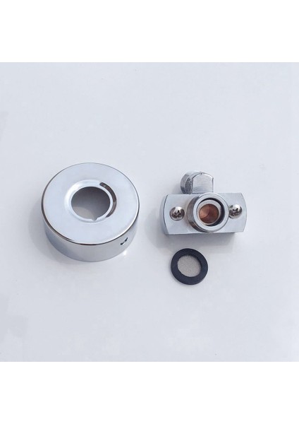 2x Emme Borusunun Açısının Ayarlanması Bakır Duş Başlığı Açılı Kavisli Ayak Eksantrik Vidalı Köşe Musluk Erişimcisi B (Yurt Dışından) indirimleri