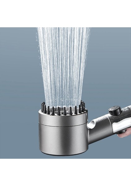 Duş Başlığı Turboshower Çok Fonksiyonlu Masaj El Duş Seti Ayarlanabilir Turbo Şarj Duş Başlığı (Yurt Dışından) indirimleri