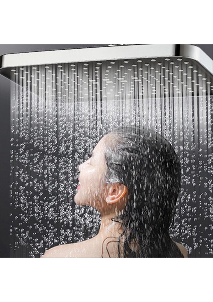 12 Inç Basınçlı Üst Püskürtme Yağmur Duş Başlığı Daha Büyük Akışlı Yağış Duş Başlıkları Yağış Duş Başlık (Yurt Dışından) modelleri