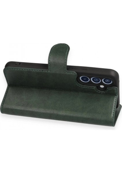 Samsung Galaxy A34 5g Kılıf Trend S Plus Kapaklı Kılıf - Yeşil fırsatları