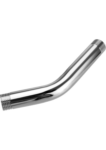 2pcs G1/2 Inç 15 cm Duvara Monte Paslanmaz Çelik Duş Başlığı Uzatma Açılı Duş Kol Ekstra Boru (Yurt Dışından) indirimleri