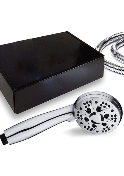 Basınç 6 Ayarlı 3 5 Inç El Duşu Nihai Duş Deneyimi Için Hortum ile (Yurt Dışından) fiyatları
