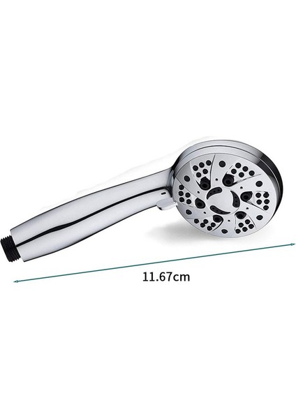 Basınç 6 Ayarlı 3 5 Inç El Duşu Nihai Duş Deneyimi Için Hortum ile (Yurt Dışından) indirimleri