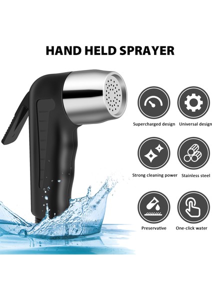 El Tuvalet Banyo Bide Duş Başlığı Sprey Püskürtücü (Yurt Dışından) fırsatları